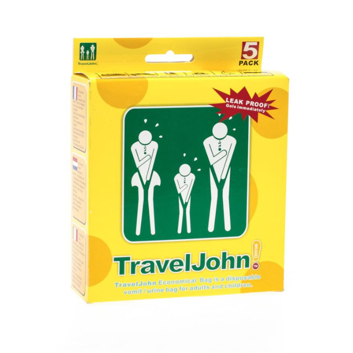 Image of Travel John Braakzakjes 800ml - 5 Stuks