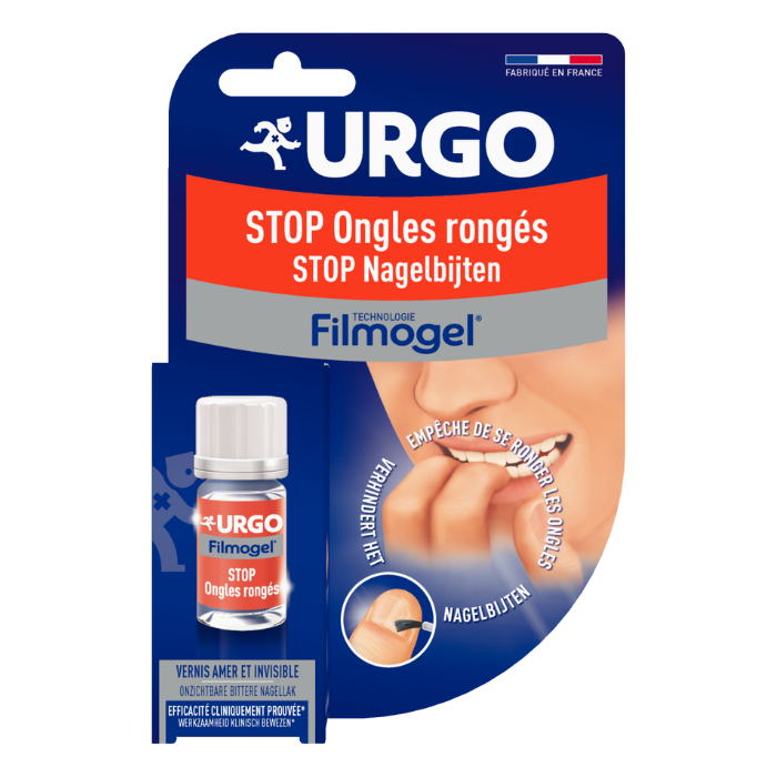 Image of Urgo Stop Nagelbijten Onzichtbare Nagellak 9ml Flesje