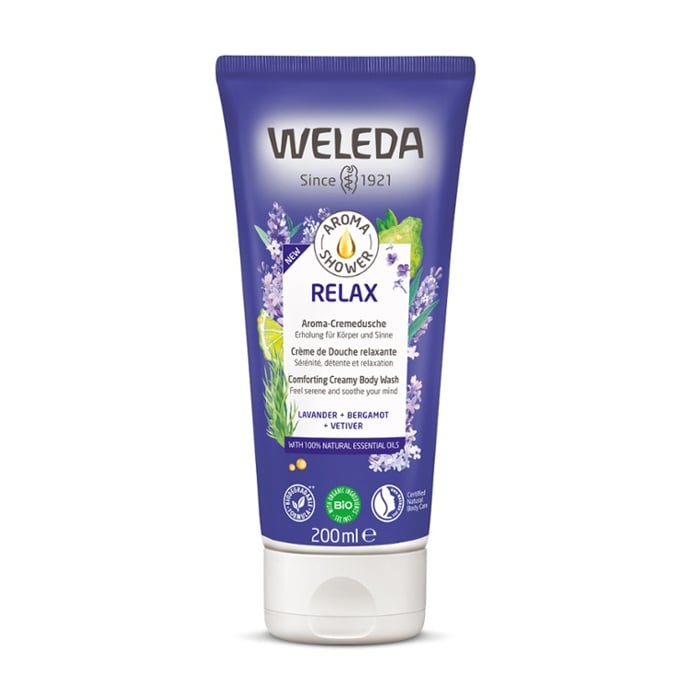 Image of Weleda Aroma Shower Relax Douchecrème 200ml 