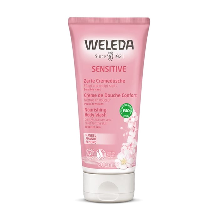 Image of Weleda Sensitive Verzachtende Douchecrème Amandel 200ml