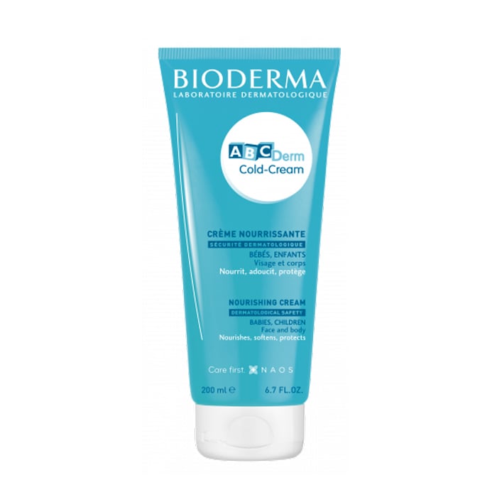 Image of Bioderma ABC Derm Cold Cream Gezicht/ Lichaam 200ml NF