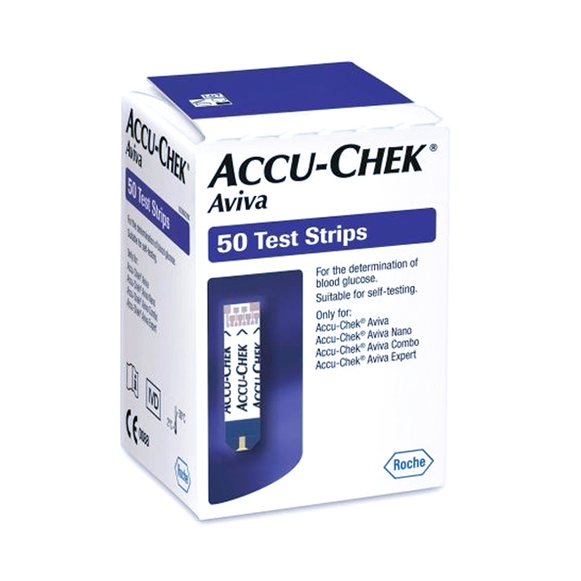 Image of Accu-Chek Aviva Teststrips 50 Stuks