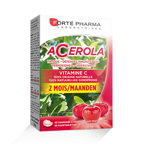 Image of Forté Pharma Acerola Energie 60 Kauwtabletten 