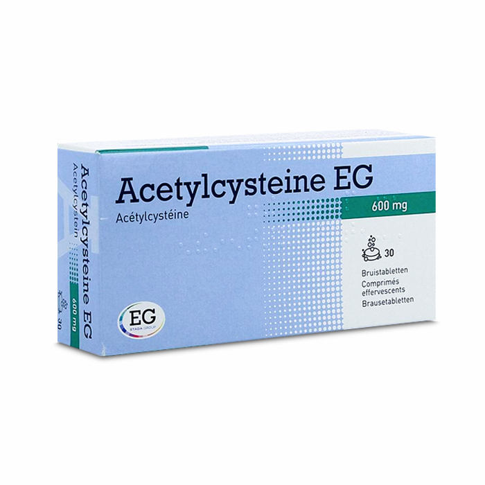 Image of Acetylcysteine EG 600mg 30 Bruistabletten