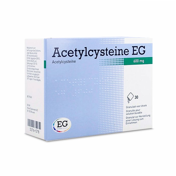Image of Acetylcysteine EG 600mg 30 Zakjes 