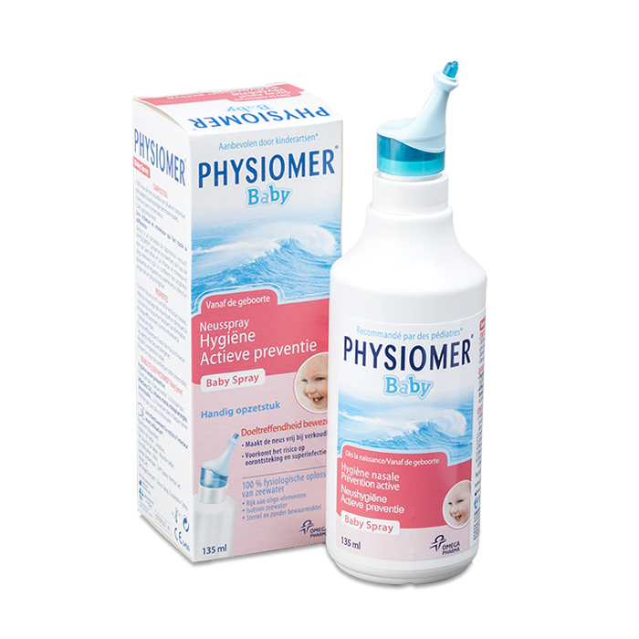 Image of Physiomer Baby Isotone Spray Dagelijkse Reiniging 135ml 
