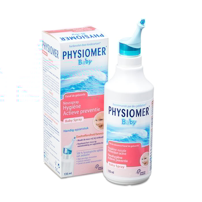 Image of Physiomer Baby Isotone Neusspray - Preventief Of Bij Verkoudheid - 135ml 