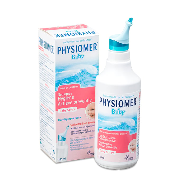 Image of Physiomer Baby Isotone Neusspray - Preventief Of Bij Verkoudheid - 135ml 