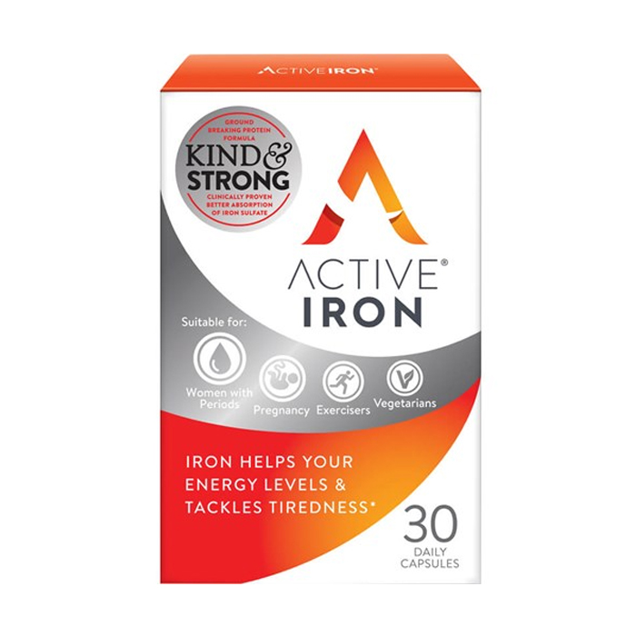 Image of Active Iron Kind &amp; Strong 30 Capsules