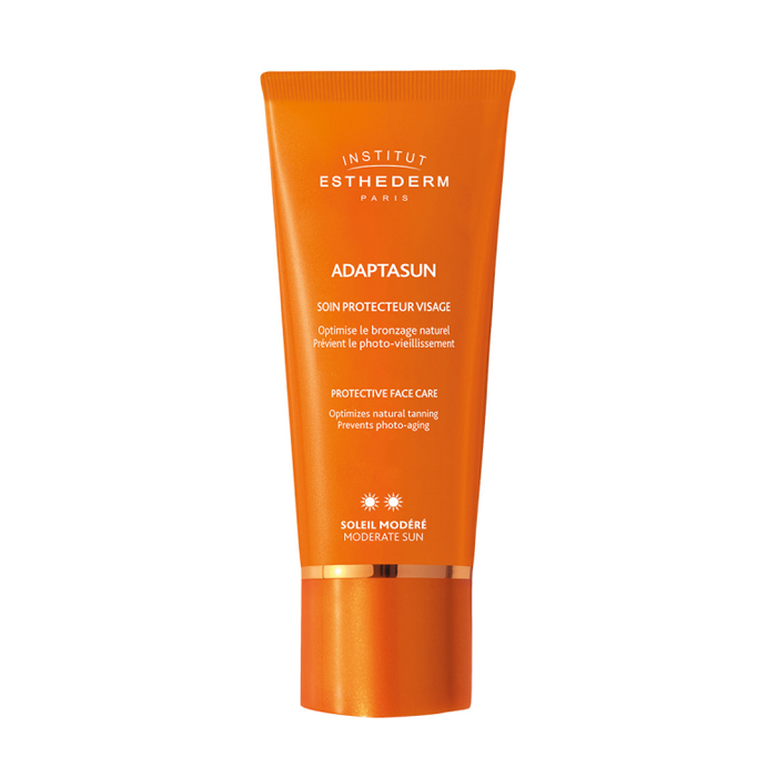 Image of Esthederm Adaptasun Beschermende Gezichtscrème - Gematigde Zon - 50ml 
