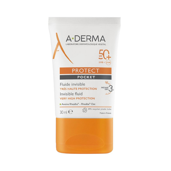Image of A-Derma Protect Pocket Onzichtbare Fluide SPF50+ 30ml 