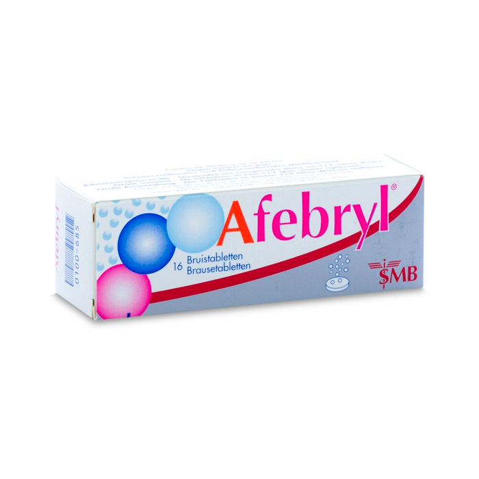 Image of Afebryl 16 Bruistabletten 