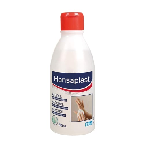 Image of Hansaplast Gemodificeerde Alcohol 70% 250ml