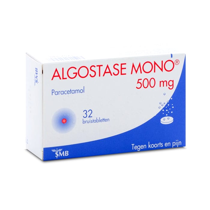 Image of Algostase Mono 500mg 32 Bruistabletten 