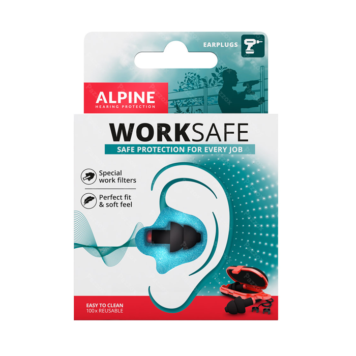 Image of Alpine Worksafe Oordopjes 1 Paar 