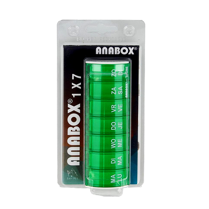 Image of Anabox Pildoos Week Groen 1 Stuk 