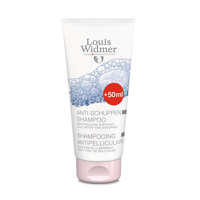 Image of Louis Widmer Anti-Roos Shampoo - Zonder Parfum - 150ml + 50ml GRATIS 
