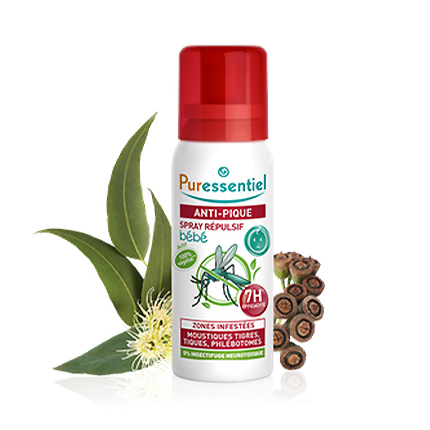 Image of Puressentiel Anti-Beet Insectenwerende Spray Baby 60ml 