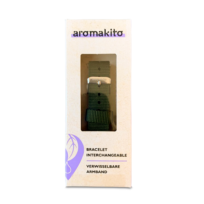 Image of Aromakito Verwisselbare Armband - Khaki - 1 Stuk 