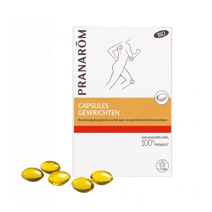 Image of Pranarôm Aromalgic Gewrichten Bio 15 Capsules 