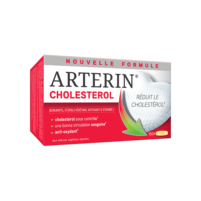 Image of Arterin Cholesterol - Zonder Rode Gist Rijst/ Statines &amp; Goede Tolerantie 150 Tabletten 