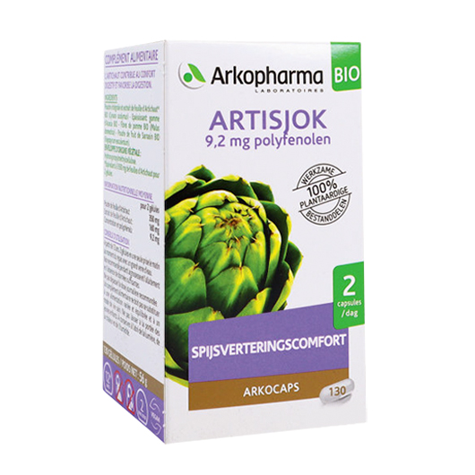 Image of Arkocaps Artisjok Bio Spijsvertering 130 Capsules