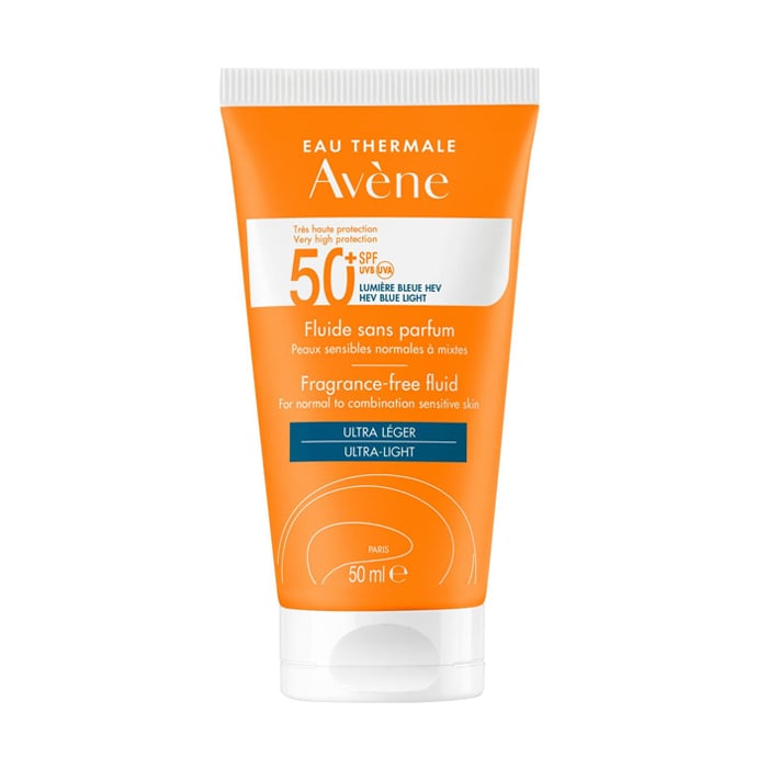 Image of Avène Zonnefluide SPF50+ - Zonder Parfum - Normale/Gemengde Huid - 50ml 