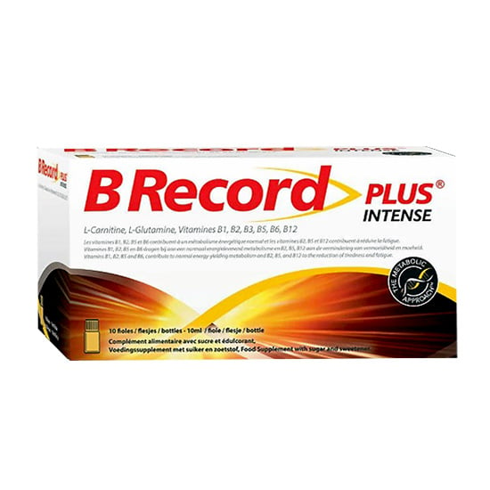 Image of B Record Plus Intense 10 Flesjes