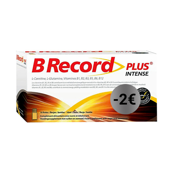 Image of B Record Plus Intense Flesjes 10x10ml Promo - €2