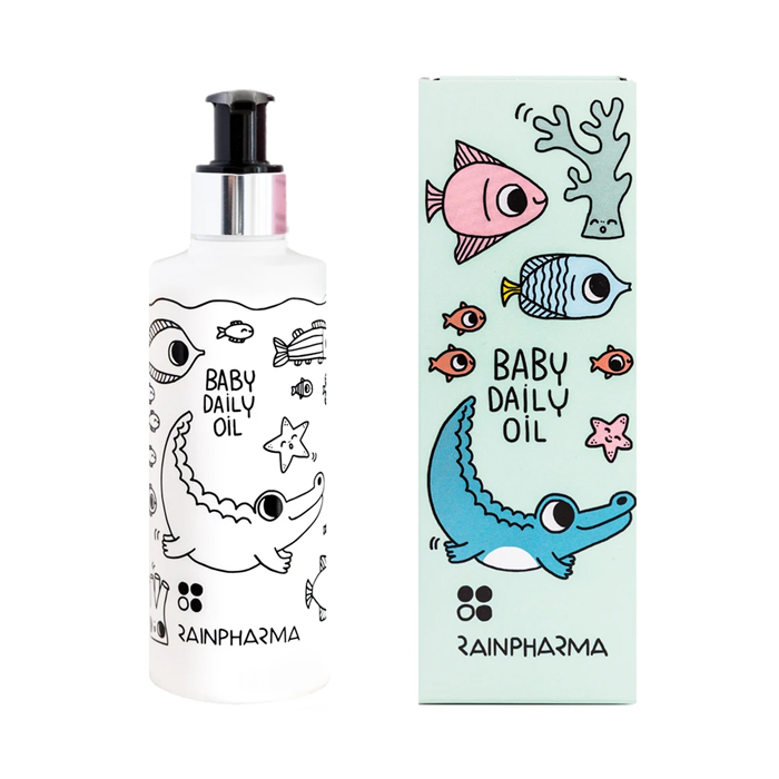 Image of RainPharma Baby Daily Oil Bad/Massage Olie 200ml 