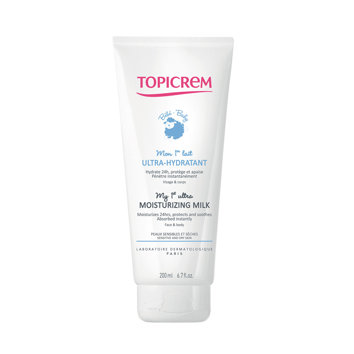 Image of Topicrem Baby Mijn 1ste Ultra Hydraterende Melk 200ml 