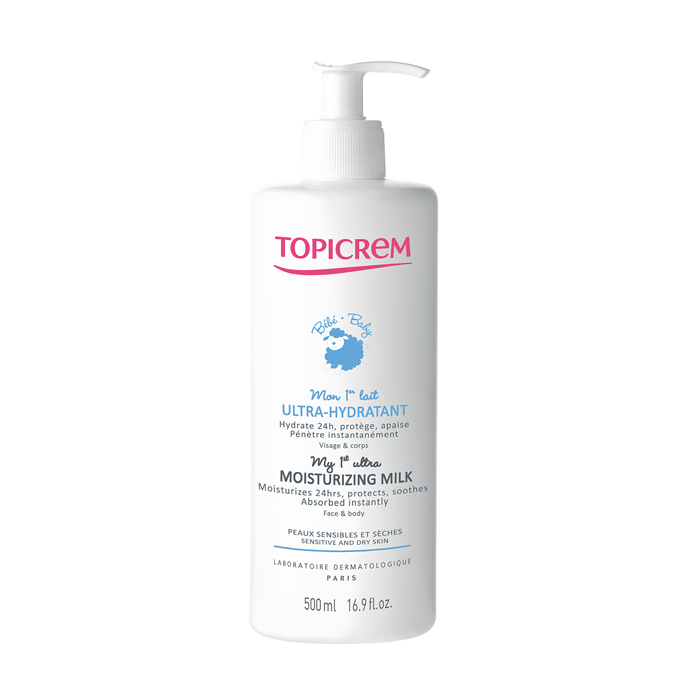 Image of Topicrem Baby Mijn 1ste Ultra Hydraterende Melk 500ml 