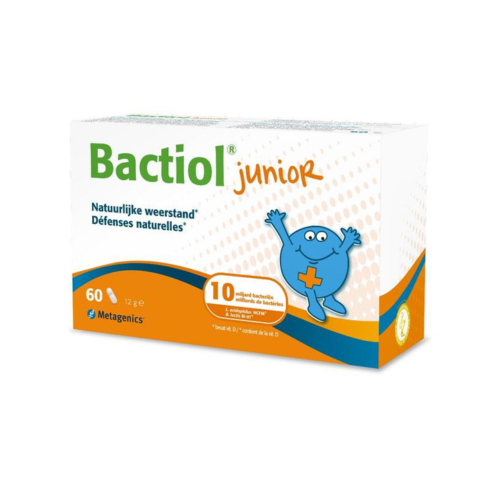 Image of Bactiol Junior Natuurlijke Weerstand 60 Capsules (Vroeger Probactiol Junior) 
