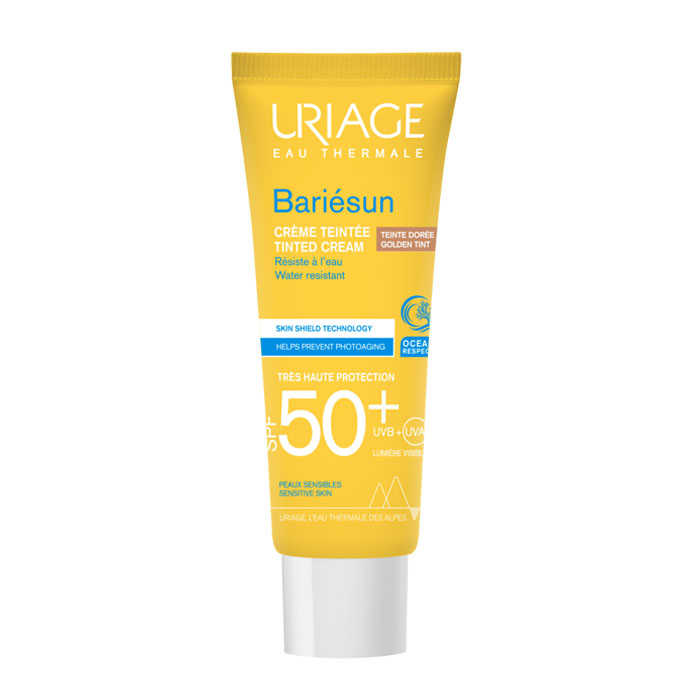 Image of Uriage Bariésun Getinte Crème SPF50+ - Goudbruin - 50ml 