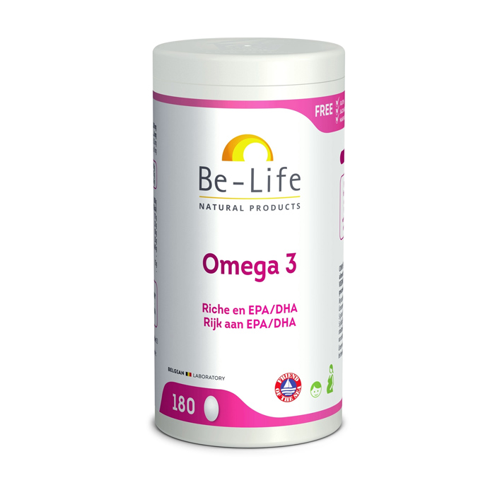 Image of Be-Life Omega 3 180 Capsules 