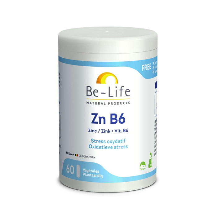 Image of Be-Life Zn-B6 Oxidatieve Stress 60 Capsules