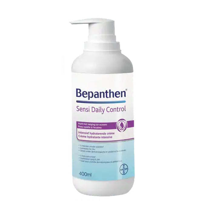 Image of Bepanthen Sensi Daily Control Intensief Hydraterende Crème Pompfles 400ml