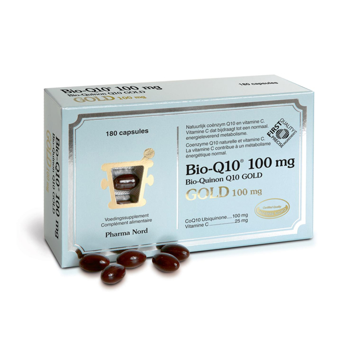 Image of Pharma Nord Bio-Q10 Gold 100mg 180 Capsules 