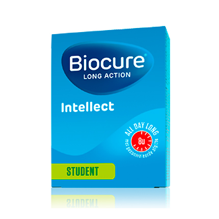 Image of Biocure Long Action Intellect Student 40 Tabletten 