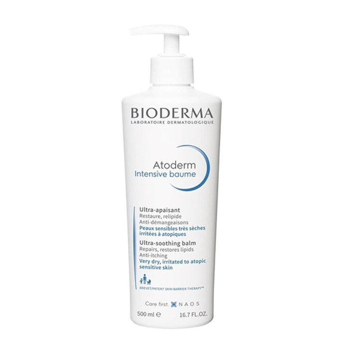 Image of Bioderma Atoderm Intensive Balsem - Zeer Droge/Geïrriteerde/ Atopische Huid - 500ml 