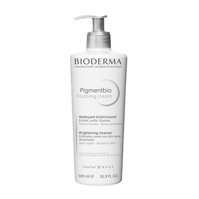 Image of Bioderma Pigmentbio Foaming Cream - Exfoliërende Cleanser - 500ml 