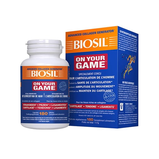 Image of BioSil On Your Game 180 Capsules