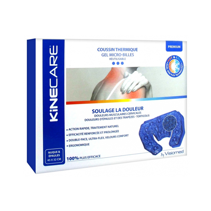 Image of Biosynex Kinecare Thermisch Gelkussen Nek/Schouders 32x45cm 1 Stuk 