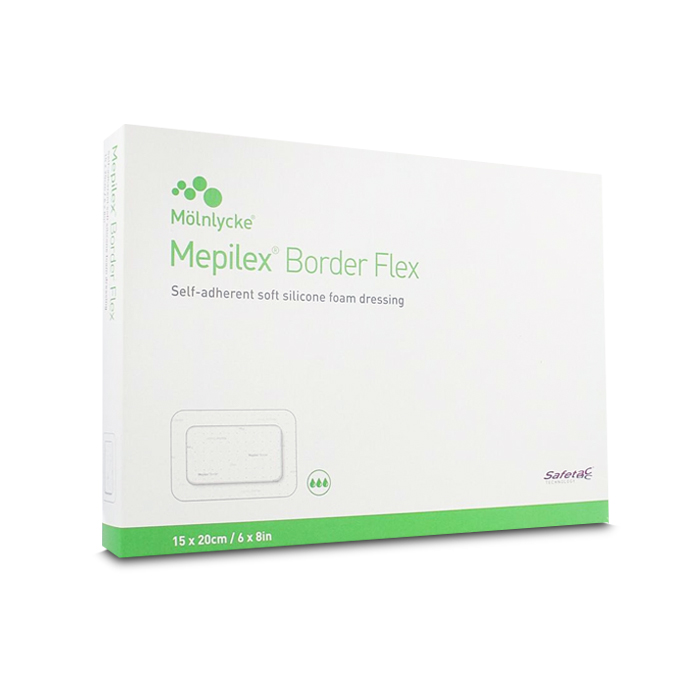 Image of Mepilex Border Flex Wondverband - 15x20cm 5 Stuks 