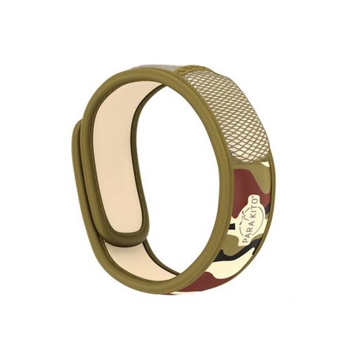 Image of Para&#039;kito Anti-Muggen Armband Camouflage + 2 Navullingen 
