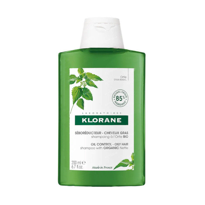 Image of Klorane Shampoo Biologische Brandnetel NF - Vet Haar 200ml 