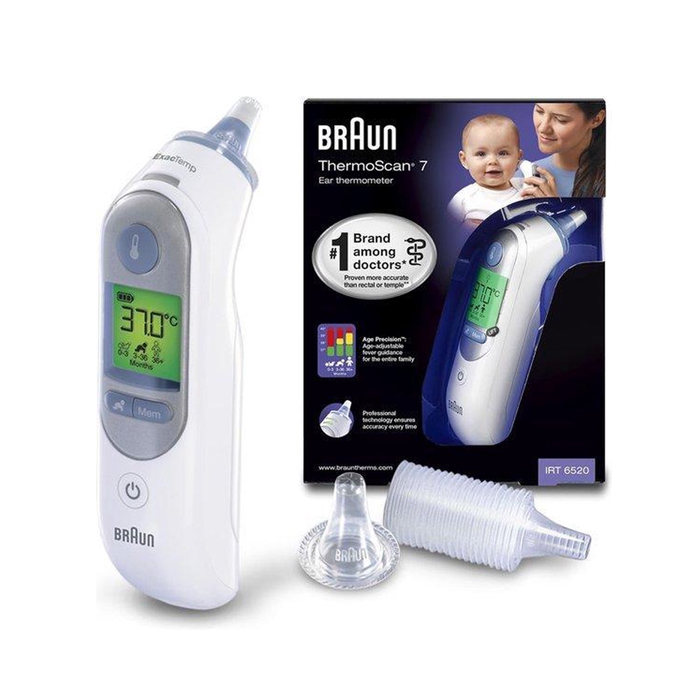 Image of Braun Thermoscan 7 Oorthermometer IRT 6520 + 3 Accessoires 