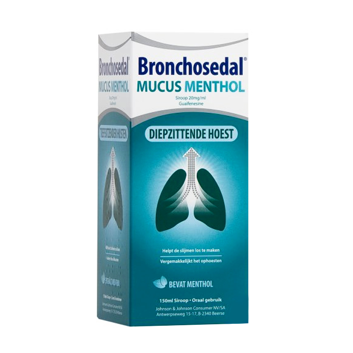 Image of Bronchosedal Mucus Menthol 20 mg/ml Siroop 150ml