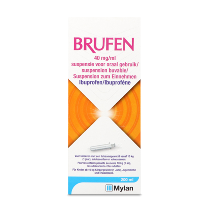 Image of Brufen 40mg/ml Orale Suspensie 200ml