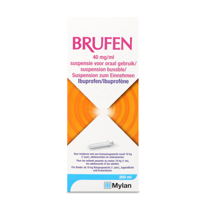 Image of Brufen 40mg/ml Orale Suspensie 200ml 
